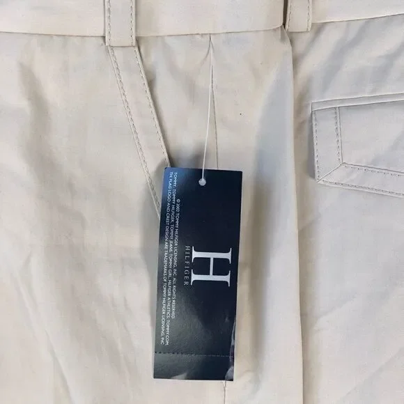 NWT Tommy Hilfiger H Label Cotton Nylon Pants - Picture 3 of 7